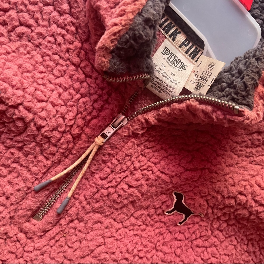 Victoria Secret (Pink) Teddy pullover jacket